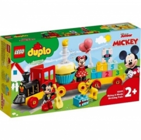 Lego DUPLO 10941 (4szt) Urodzinowy pociąg myszek..