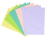  Tektura A4 falista pastelowa 10szt