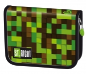 Piórnik dwuklapkowy bez wyposażenia St.Right PC3 - Master Gamer