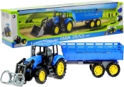Traktor Gigant z Przyczepą + Wymienne Łyżki Ni