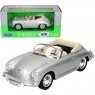 WELLY Porsche 356B, srebrne (WE29390)