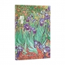 Kalendarz Paperblanks 2026 Van Gogh’s Irises HOR Mini twarda okładka