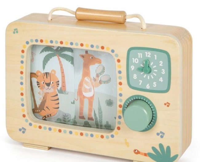 Pozytywka telewizorek Safari