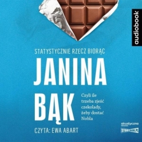 Statystycznie rzecz biorąc audiobook - Janina Bąk