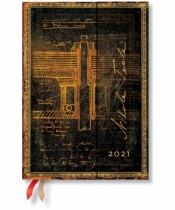 Kalendarz książkowy midi 2021 12M Telsa