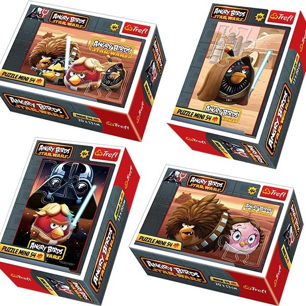 TREFL 54 EL. Mini/40szt. Angry Birds SW (54135)