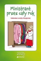 Ministrant przez cały rok 2025 Kalendarz