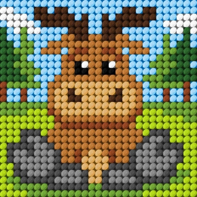 Haft. Moje pierwsze wyszywanie - Łoś