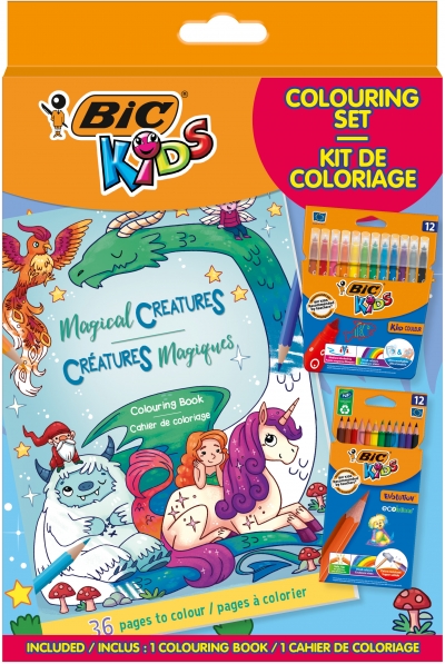 <img src='https://webimage.pl/pics/359/4/d3086123714359.jpg' style='height:440px' /> Zestaw z kolorowanką BIC Kids Igloo Colouring Set CFP+CP