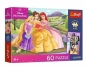 Puzzle 60 Disney Princess + plakat TREFL