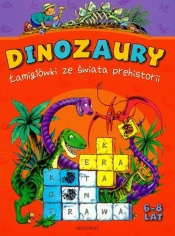 Dinozaury Łamigłówki ze świata prehistorii - Mańko Mirosław