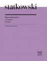 Deux valses op. 5 Roman Statkowski