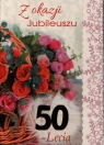Karnet Jubileusz / Rocznica Ślubu BBJ z wymienną cyfrą