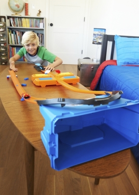 Hot Wheels Truck Builder: Zestaw kaskaderski (DWW95)
