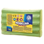 Modelina Astra, 1 kg - zielona jasna (304111005)