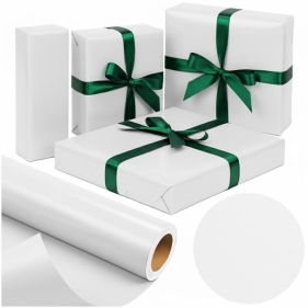 Papier ozdobny Elegancka Biel X-Strong 38cmx20m