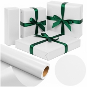 Papier ozdobny Elegancka Biel X-Strong 38cmx20m