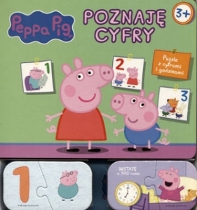 PUZZLE POZNAJĘ CYFRY ŚWINKA PEPPA - Opracowanie zbiorowe