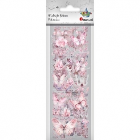 Naklejki foliowe 6 plansz motyle