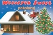 Wesołych Świąt. Pokoloruj - Opracowanie zbiorowe