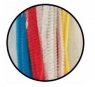 Druciki pluszowe 6mmx30cm 40szt