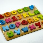 Układanka Mega Creative drewniana alfabet (435865)