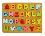 Układanka Mega Creative drewniana alfabet (435865)