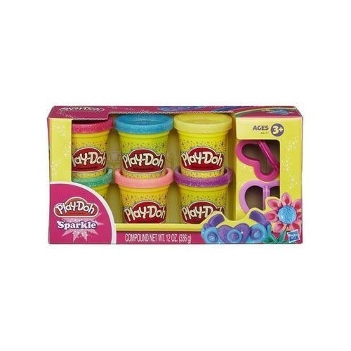 Play-Doh ciastolina błyszczące tuby (A5417)