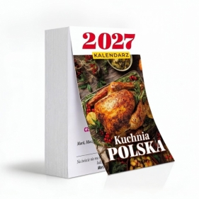 Kalendarz 2027 B7 Zdzierak Kuchnia Polska