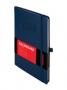 Kalendarz 2026 Memofix A5 TDW - Granatowy