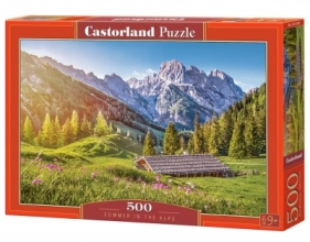 Puzzle 500: Summer in the Alps (B-53360)