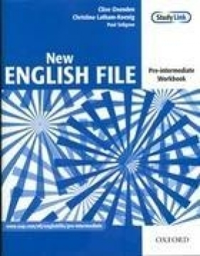 English File New Pre-Intermediate Workbook - Oxenden Clive