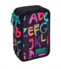 Coolpack Jumper 3, piórnik potrójny - Alphabet (C67236)