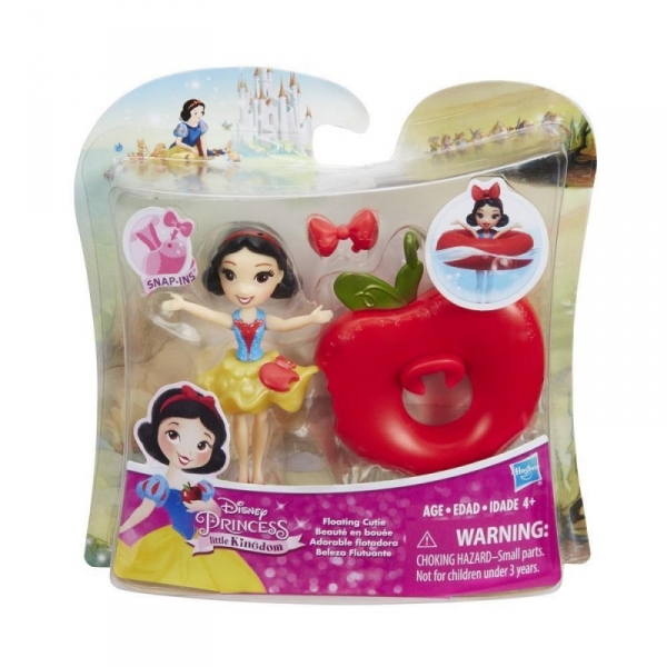 Disney Princess Mini Pływające laleczki, Śnieżka (B8966/B8937) (Uszkodzone opakowanie)