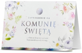 Zaproszenie Komunia (5szt)