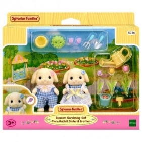 Zestaw kwiatowy z figurkami Flora Rabbit