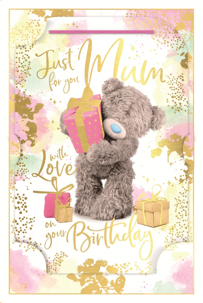 Kartka holograficzna 3D - Just for you mum