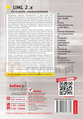 UML 2.x. Ćwiczenia zaawansowane - Wrycza Stanisław, Marcinkowski Bartosz, Maślankowski Jacek