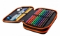 Coolpack - Jumper 2 - Piórnik podwójny z wyposażeniem - Navy (Badges) (B66153)