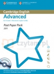 Camb English Advanced 2011 CAE Past Paper Pack with CD