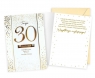 Karnet B6 Urodziny 30