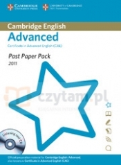 Camb English Advanced 2011 CAE Past Paper Pack with CD - Corporate Author Cambridge ESOL