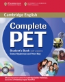 Complete PET Student's Book with answers + CD