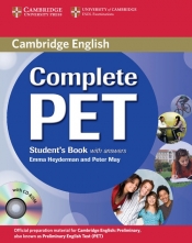 Complete PET Student's Book with answers + CD - Heyderman Emma, May Peter