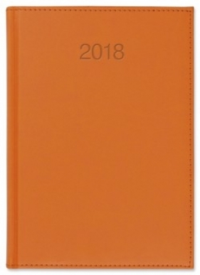 Kalendarz 2016 Książkowy A5 dzienny VIVO pomarańcz