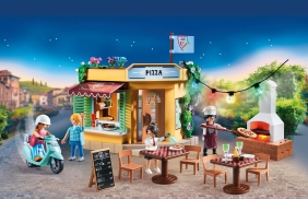 Playmobil City Life: Pizzeria z ogródkiem (70336)
