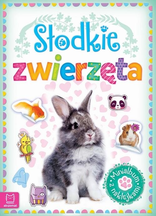 Minialbum z naklejkami Słodkie zwierzęta