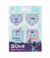 Coolpack, Zakładki magnetyczne Disney Fashion - Stitch pastel, 4 szt. (75361PTR)