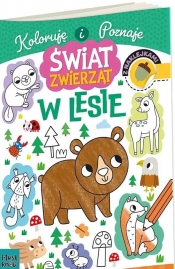 Kolorowanka a4 świat zwierząt - w lesie - Agnieszka Matz