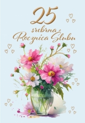 Kartka okolicznościowa Rocznica ślubu 25